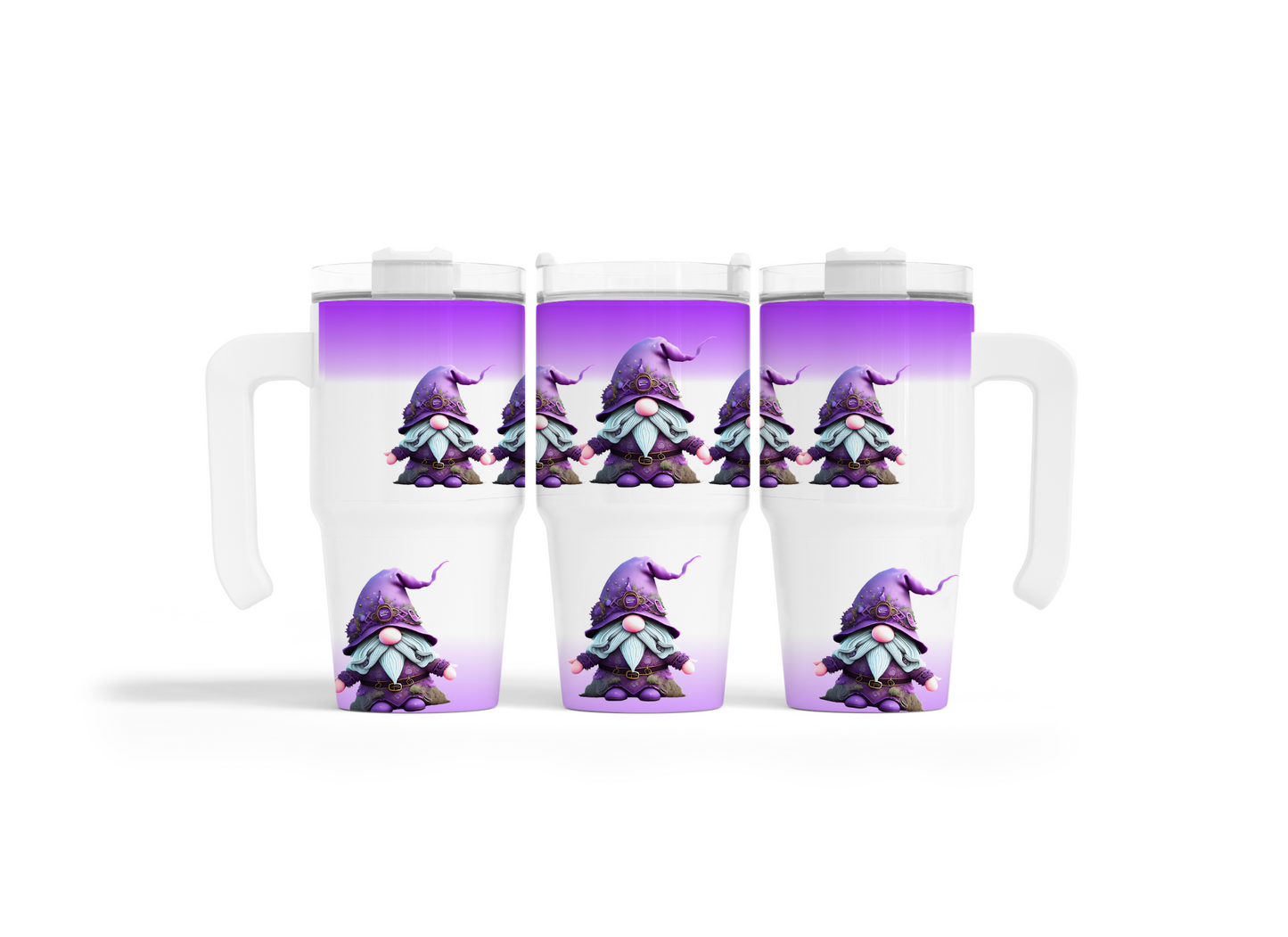 Gnome Family 20 oz. Travel Mug
