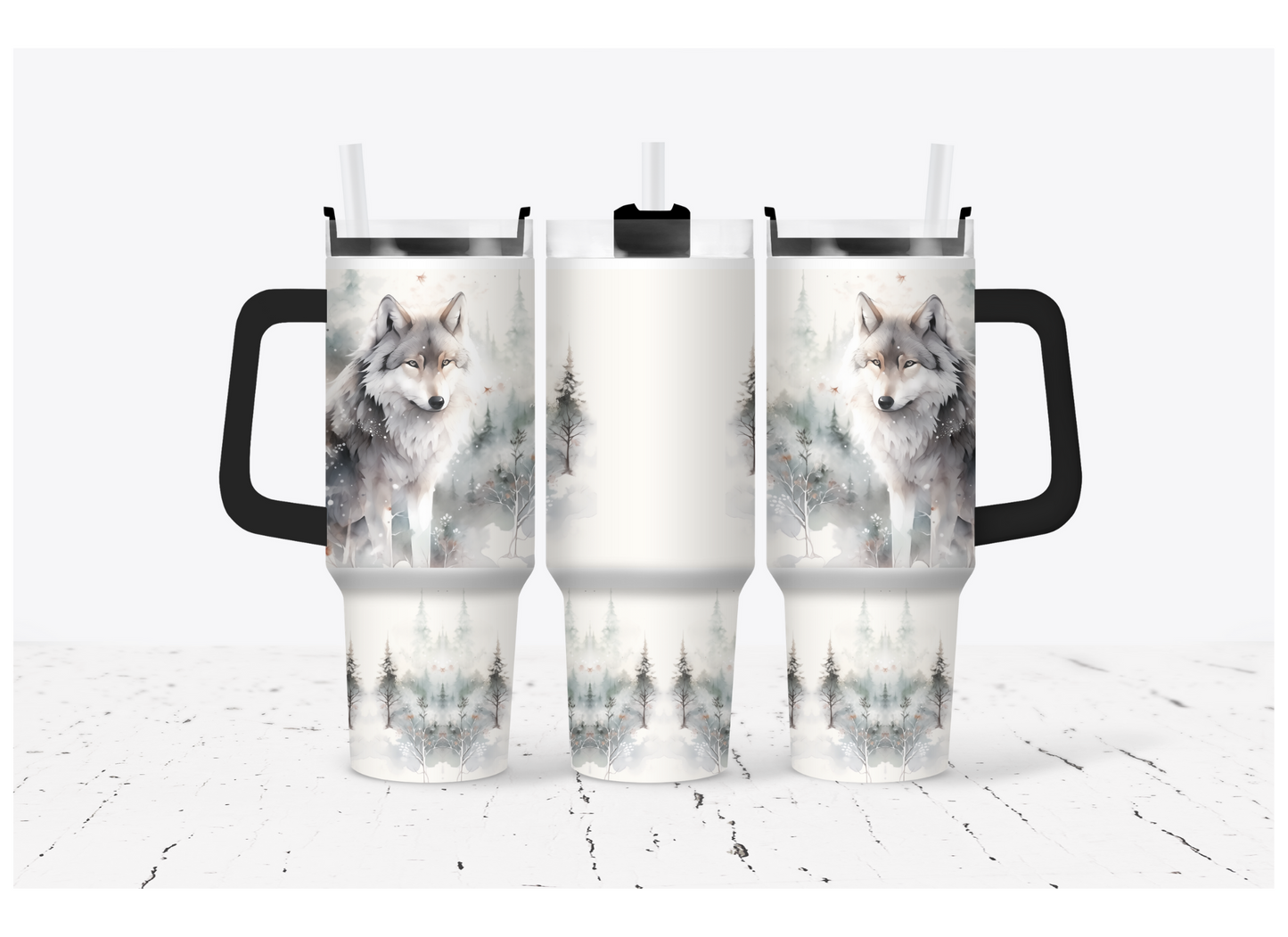 Winter Wolf 40 oz. Thirst Quencher Cup