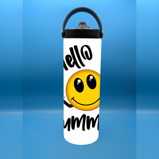 Hello Summer 20 oz. Sports Bottle