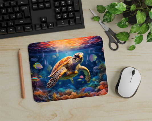 Sea Turtle Mouse Pad