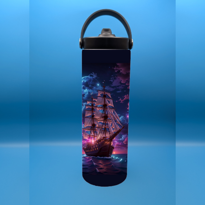 Ships in the night 20 oz. Sports Bottle