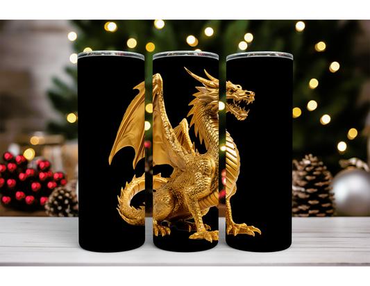 Golden Dragon Tumbler