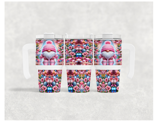 Pink Christmas Gnomes 20 oz.