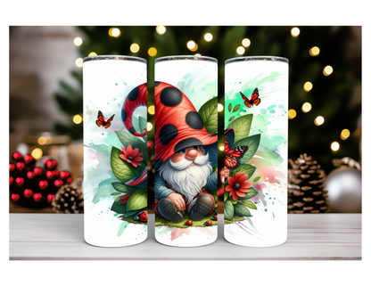 Spring Time Gnome Tumbler