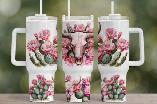 Western Country Scene 40 oz. Thirst Quencher Cup