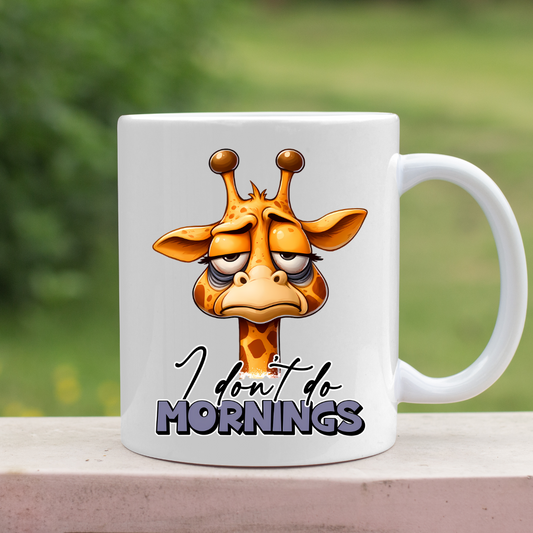 I don't do mornings!