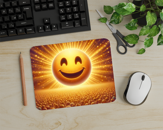 Smiley Universe Mouse Pad