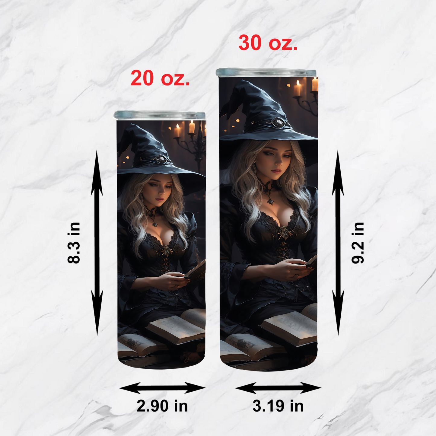 The Young Witch Tumbler