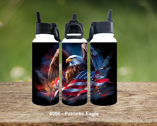 Patriotic Eagle 40 oz. Hydro Bottle