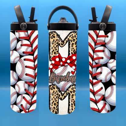 Baseball Mom 20 oz. Sports Bottle