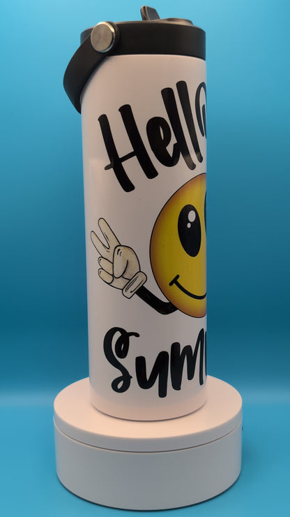 Hello Summer 20 oz. Sports Bottle